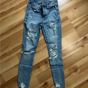 American Eagle Outfitters Light Blue Denim